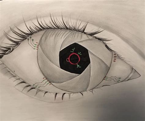 Robot eye by Awubs on DeviantArt