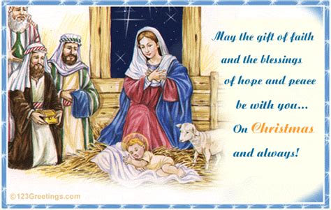 Faith, Hope 'N Peace... Free Orthodox Christmas eCards, Greeting Cards | 123 Greetings