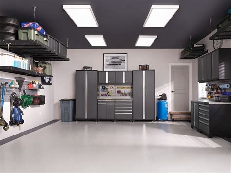 NewAge Products Pro Series 3.0 Garage Cabinetry in Gray | Garage storage cabinets, Garage ...