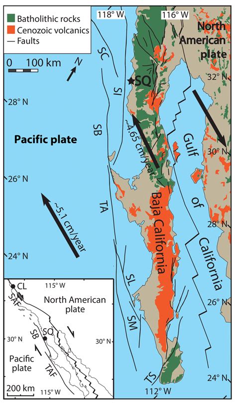 San Quintin Baja California Map - Time Zones Map