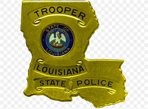 Louisiana State Police Trooper La State Police Troop F, PNG, 599x605px ...