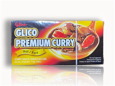 GL56028 Glico premium curry hot 110g