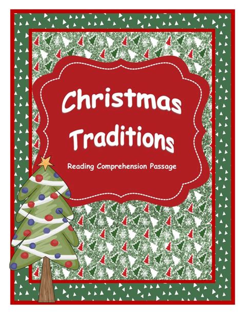 Christmas Traditions Reading Comprehension Passage | Made By Teachers