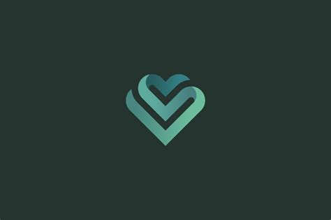 Heart vector logo ~ Logo Templates ~ Creative Market