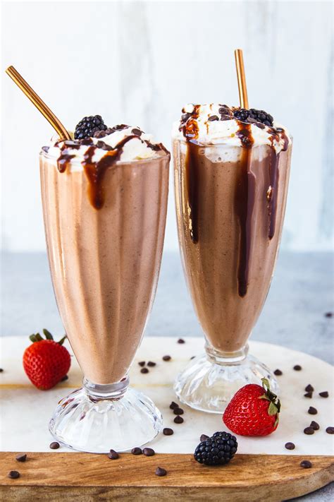 Chocolate Banana Milkshake | Garden in the Kitchen