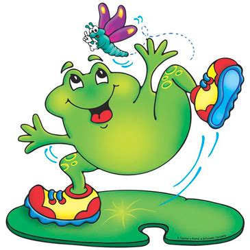 Hopping Frog | Printable Clip Art and Images