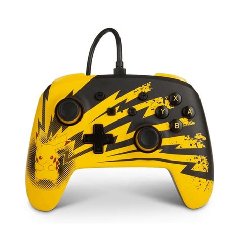 PowerA Enhanced Wired Controller for Nintendo Switch - Pokémon: Pikachu Lightning - Walmart.com ...