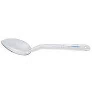 HUBERT® Solid Clear Polycarbonate Serving Spoon - 11"L