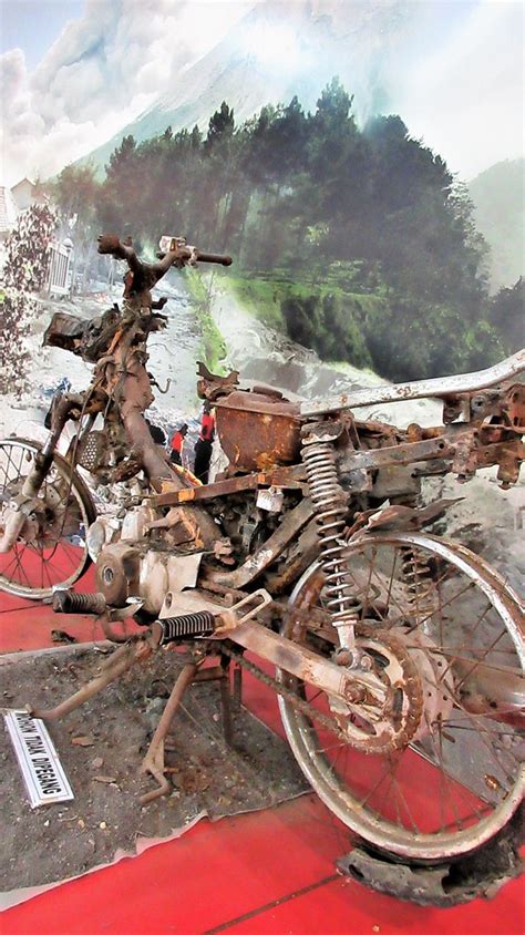 Merapi Volcano Museum, Java, Indonesia - Melted Motorbike | Flickr