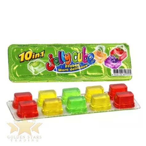 10pc Fruit Jelly Cubes 80g (12ct) *Halal* – Golden Stars Trading