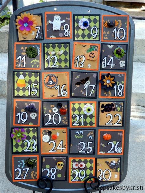 Items similar to Kid Friendly Halloween Advent Calendar-Hallowhimsy KIT on Etsy