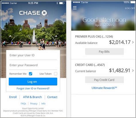 Chase Online Banking App