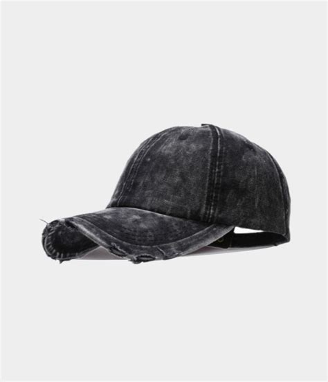 DISTRESSED WASHED CAP. | High quality by CAPS Apparel