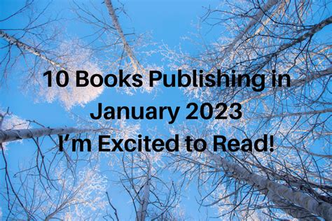 10 Exciting New Books for January 2023 - That Happy Reader