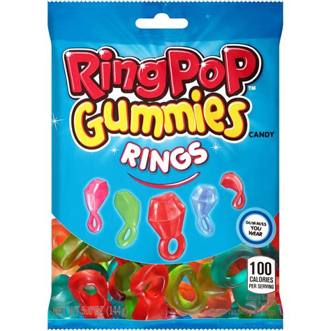 Buy Ring Pop Gummies Rings - Individual 12 Packs Assorted Gummy Candy ...