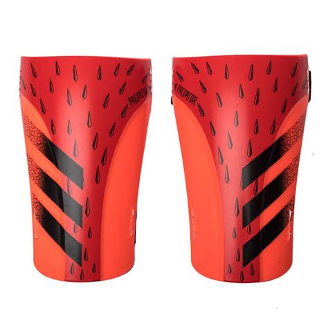 adidas Shin Pads Predator Training Meteorite - Solar Red/Black | www ...