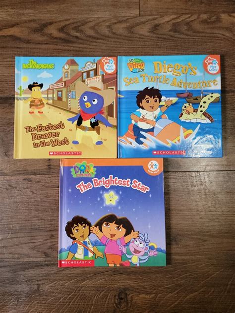 Nickelodeon Nick Jr Hardcover Book Lot Dora Diego The Backyardigans ...