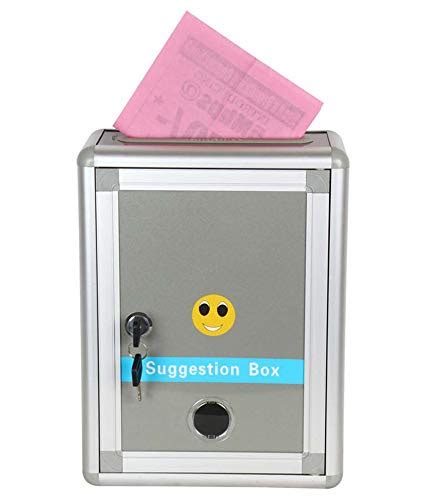 RONTENO Suggestion Box Multipurpose Letter Box1Pc (Assorted Color) (New Suggestion Box): Buy ...