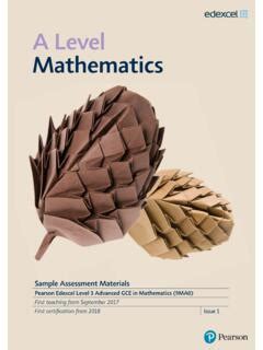 A Level Mathematics - Edexcel / a-level-mathematics-edexcel.pdf / PDF4PRO