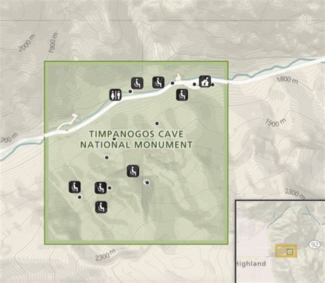 Timpanogos Cave Map