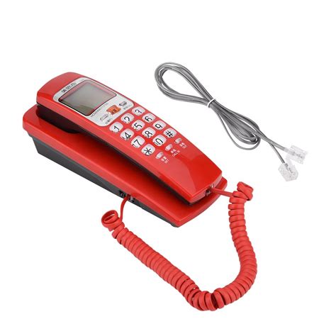 Amazon.in: Buy FSK/DTMF Caller ID Phone Wired Telephone Desk Put The ...