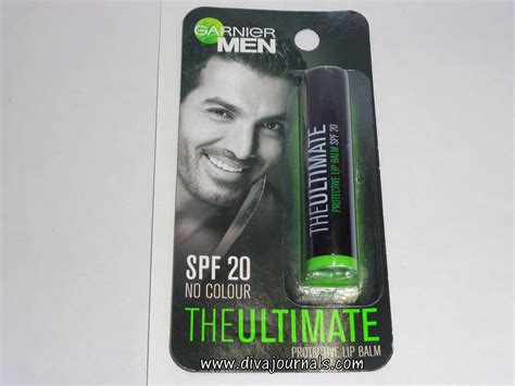 Garnier Men Lip Balm SPF 20 Review