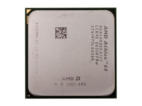 AMD Athlon 64 4000+ - Athlon 64 San Diego Single-Core 2.4 GHz Socket ...