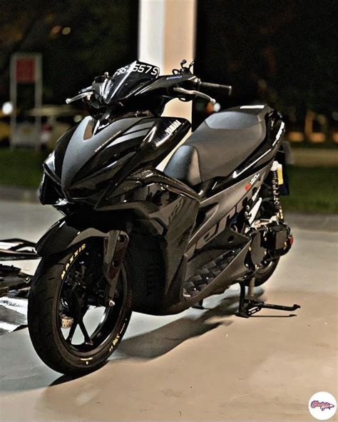 Aerox V1 Black Raven, Motorcycles, Motorcycle Accessories on Carousell