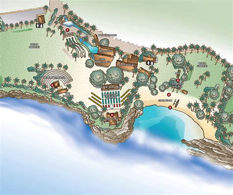 Paradise Cove Map | Paradise Cove Luau