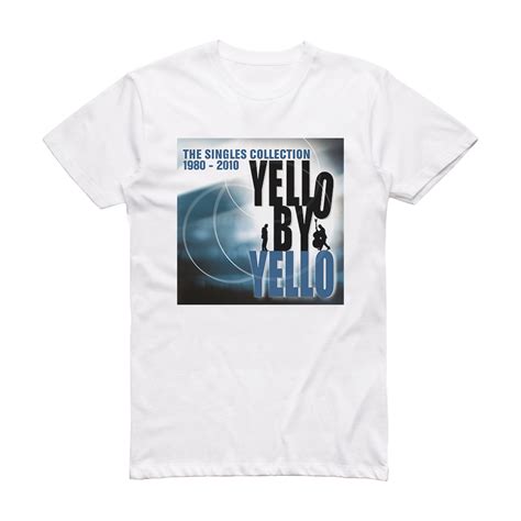 Yello Yello By Yello The Anthology 4 Album Cover T-Shirt White – ALBUM ...