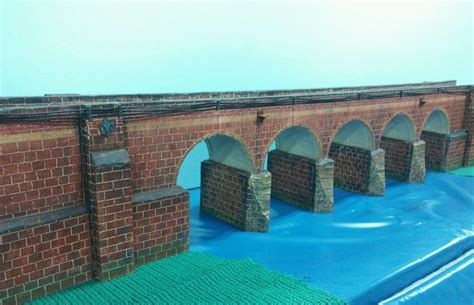 One of my O gauge stone arch bridges that I made | Model Train Forum