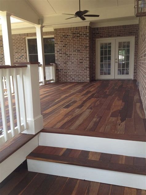 Porch flooring ideas – materials, styles and decor of outdoor areas