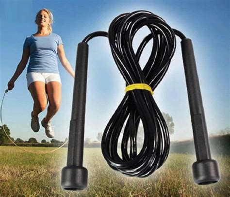 2.8M / 9ft Speed Skipping Rope Jumping Ropes Home Family Workout Jumping Exercise Fitness ...