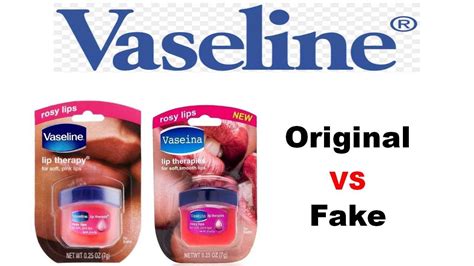 Vaseline Rosy Lips Fake Vs Original | Lipstutorial.org