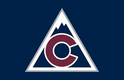 Colorado Avalanche Jersey Logo (2018/19-Pres) - Mountain with state of ...