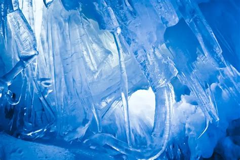 Blue ice cave — Stock Photo © goinyk #1644245