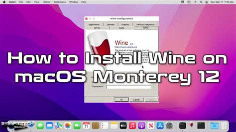 How to Install Wine on macOS Monterey 12 in Mac (Apple Silicon M1, M2 ...