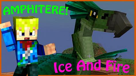 COMO DOMESTICAR UN AMPHITHERE en Minecraft con el Mod Ice and Fire versión 1.18.2 - YouTube