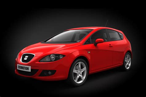 3d model car seat leon ii