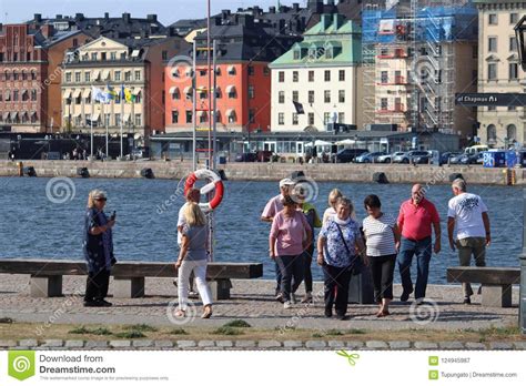 Stockholm tourism editorial photography. Image of town - 124945987