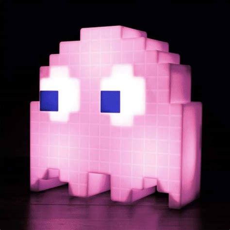 Pixelated Pac-Man Ghost USB Desk Lamp | Gadgetsin