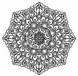 Intricate Mandala Coloring Pages At GetColoringscom  Free Printable sketch template
