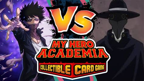 Dabi [Death] VS Shin Nemoto [Evil] My Hero Academia CCG Gameplay - YouTube