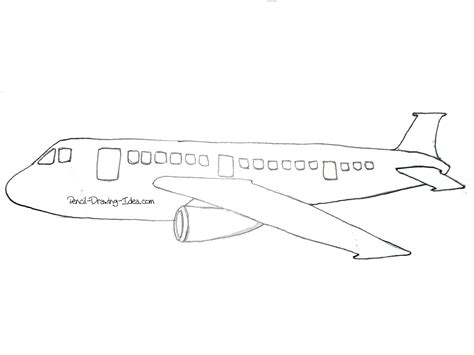 Cartoon Airplane Drawing