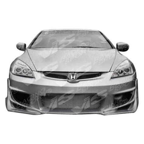 VIS Racing® 03HDACC4DBX-001 - Honda Accord 2007 Ballistix Style Fiberglass Front Bumper