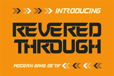 Free Font - Revered Through Font :: Behance