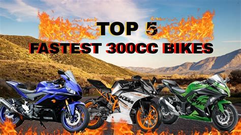 Top 5 Fastest Sport Motorcycles 300CC - YouTube