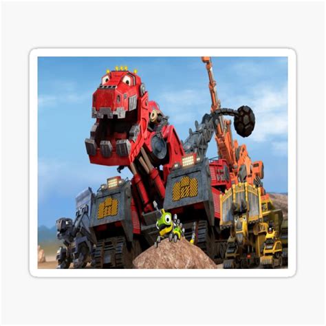 "Dinotrux dinotrux characters" Sticker for Sale by kitizor | Redbubble