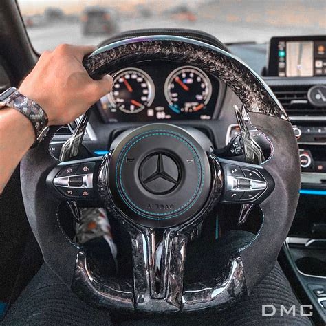 Mercedes Benz AMG Forged Carbon Fiber Performance Steering Wheel with ...