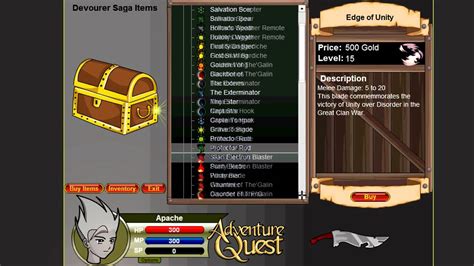 Adventure Quest-A Good Place To Buy Weapons - YouTube